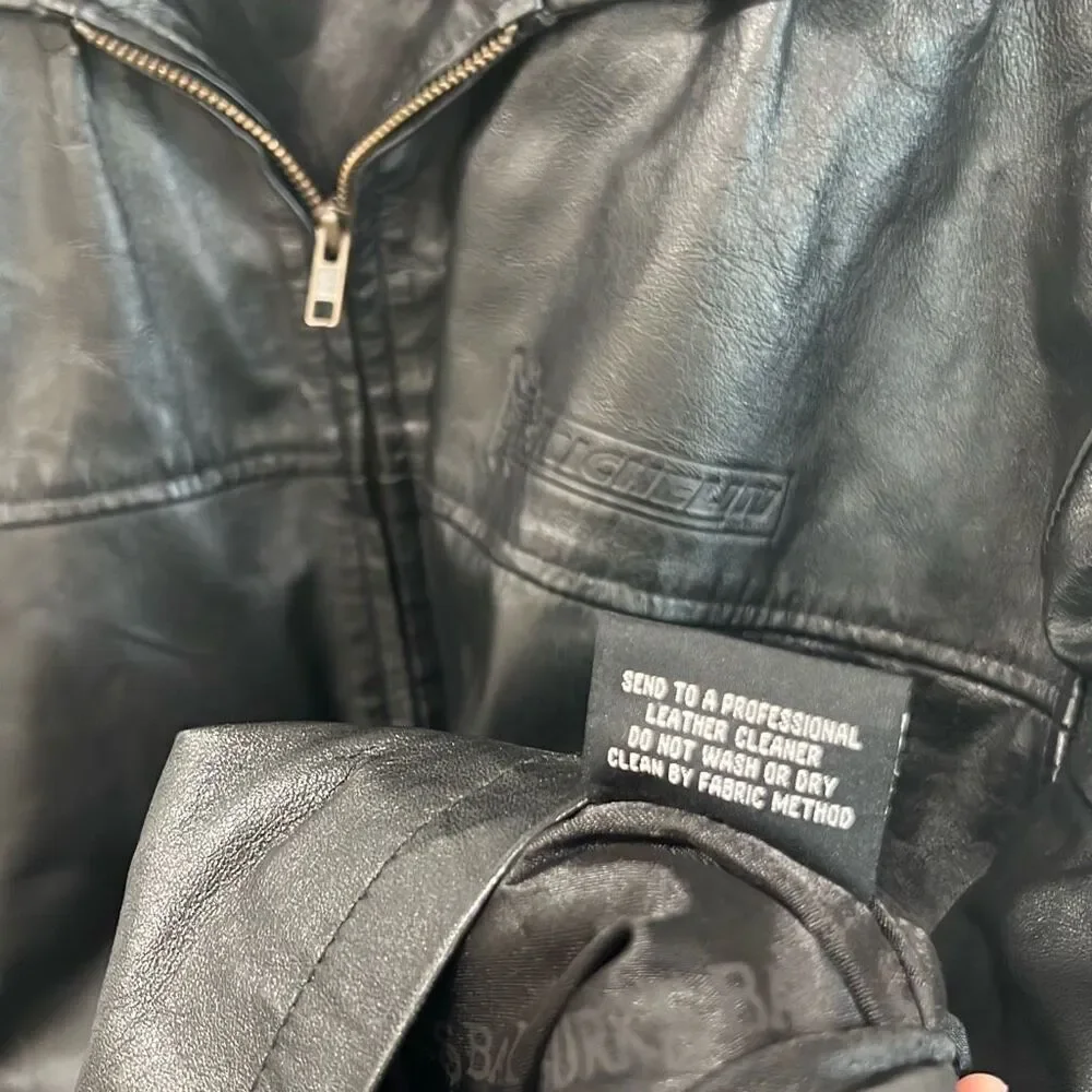 Burk's Bay Michelin Genuine Leather Jacket‎ 2XL